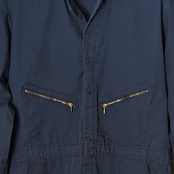 Big Ben Coverall Jumpsuit Vintage Mechanic Carpenter Work Canvas Boilersuit - Picture 12 of 13